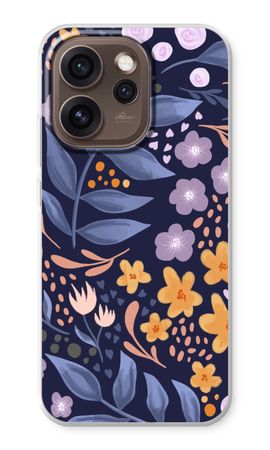 Flowers with blue leaves