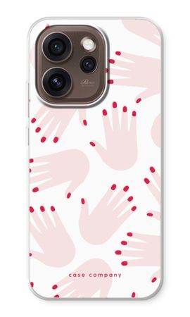 Hands pink