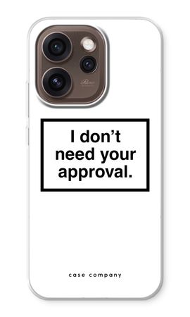Don't need approval