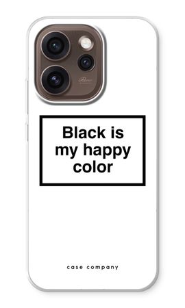 Black is my happy color