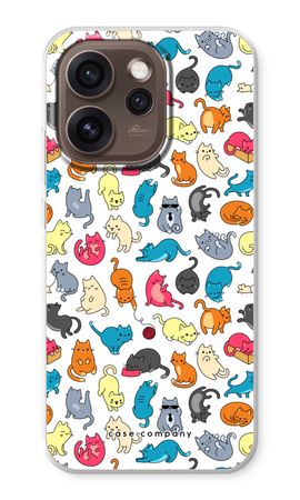 Colourful cats