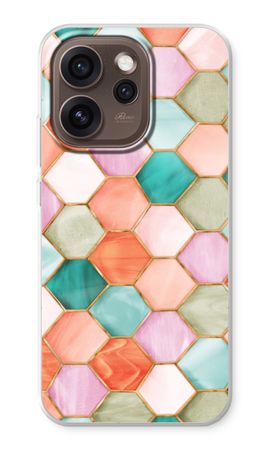 Hexagons in stained glass
