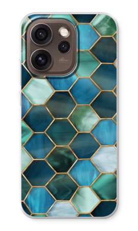 Hexagons in stained glass