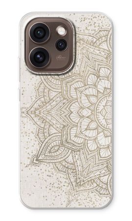 Boho golden mandala