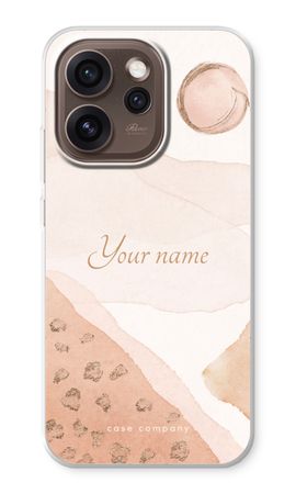 Gold Spots Namecase - Blush