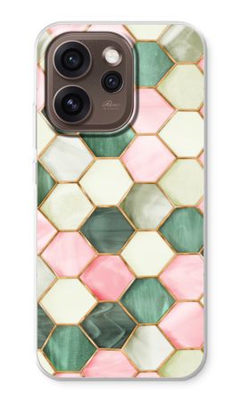 Hexagons in stained glass