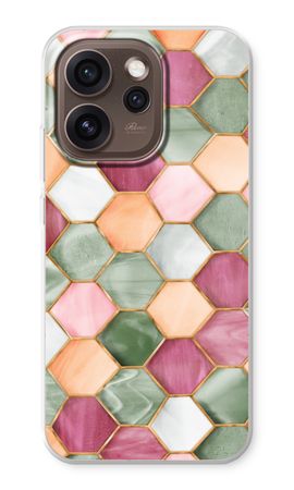 Hexagons in stained glass