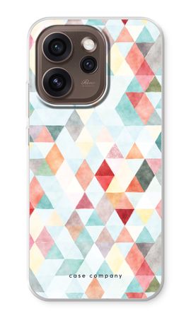 Coloured triangles pastel