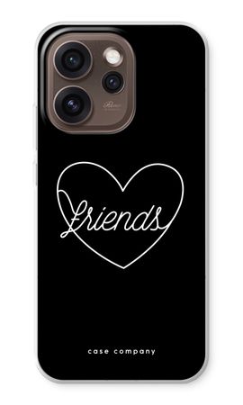 Friends heart black