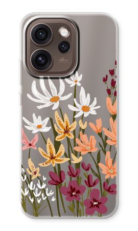 Painted wildflowers