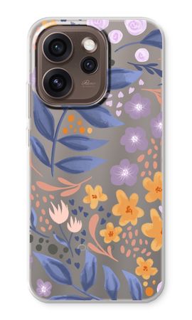 Flowers with blue leaves