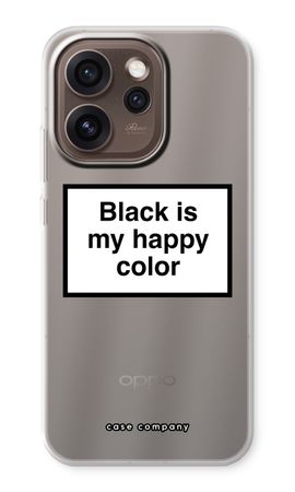 Black is my happy color