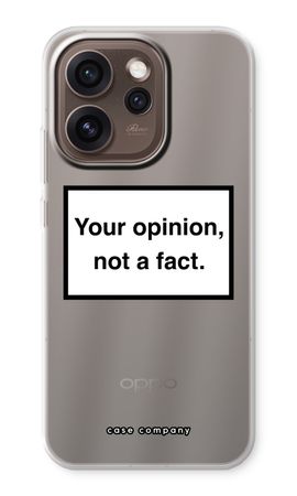 Your opinion