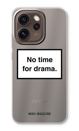 No drama