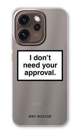 Don't need approval