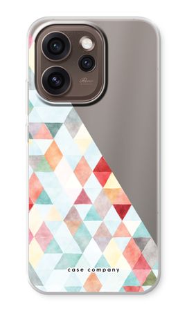 Coloured triangles pastel