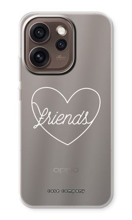 Friends heart pastel