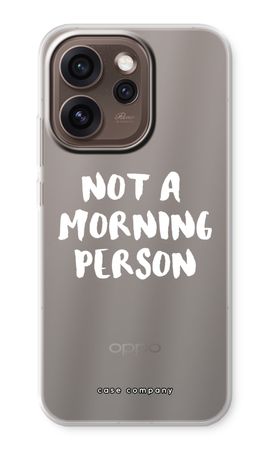 Morning person