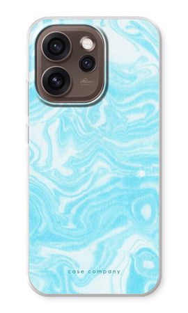 Water paint blue