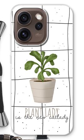 Houseplant on windowpane
