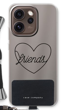 Friends heart black