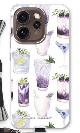 Violet cocktails