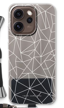 Geometric lines white