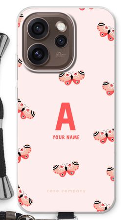 Rosy Butterflies Monogram