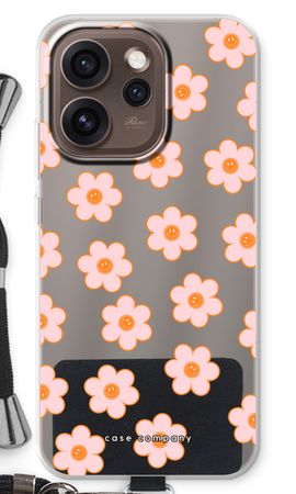 Pink Smiley Flower