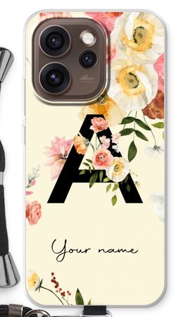 Flirty Flowers Monogram