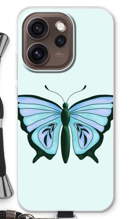 Blauer Schmetterling