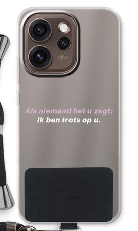 Ik ben trots op u