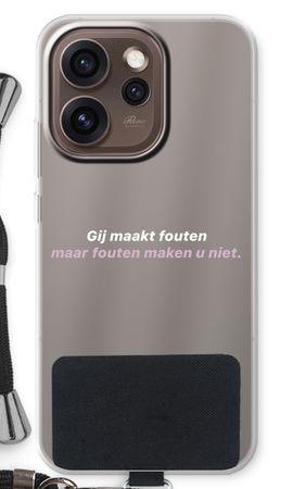 Fouten maken u niet