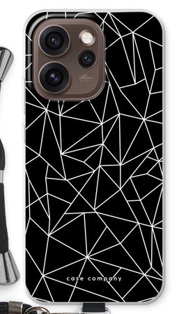Geometric lines white
