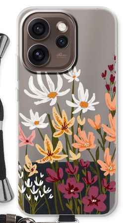 Painted wildflowers