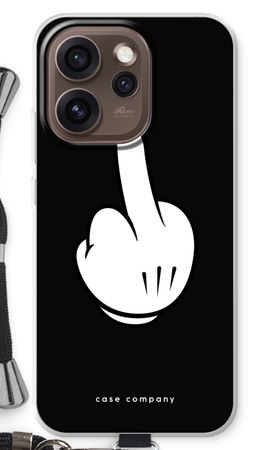 Middle finger black