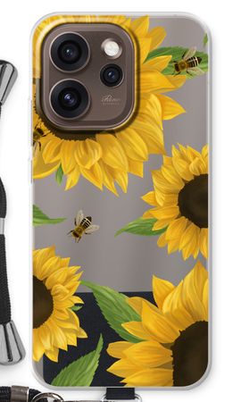 Sunflower and bees