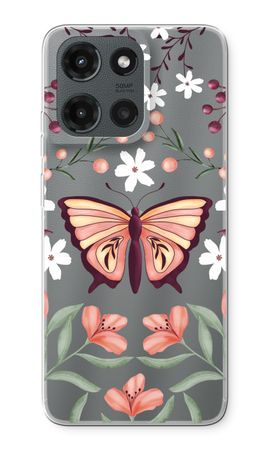 Butterfly in a floral world
