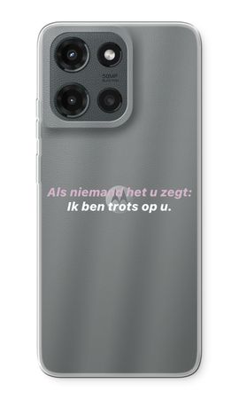 Ik ben trots op u