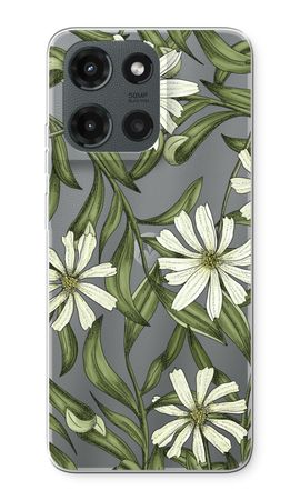 White flower pattern