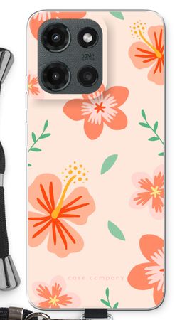 Tropical Pink Flowers