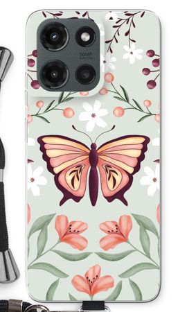 Butterfly in a floral world