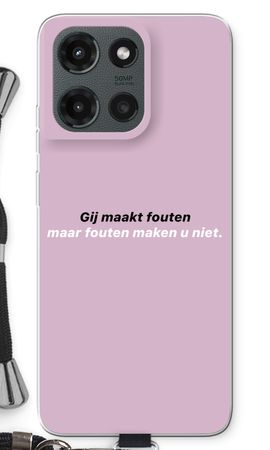 Fouten maken u niet