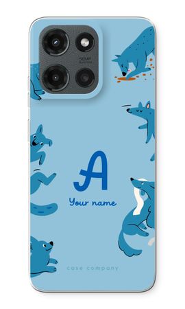 Playful Dogs Monogram