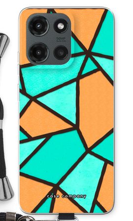 Stained glass - Orange