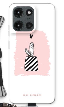 Black and white cactus