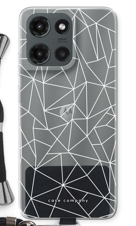 Geometric lines white