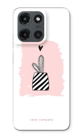 Black and white cactus
