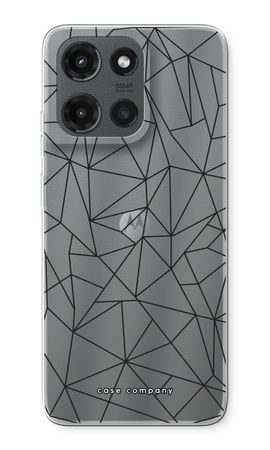 Geometric lines black
