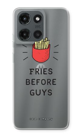 Fries before guys